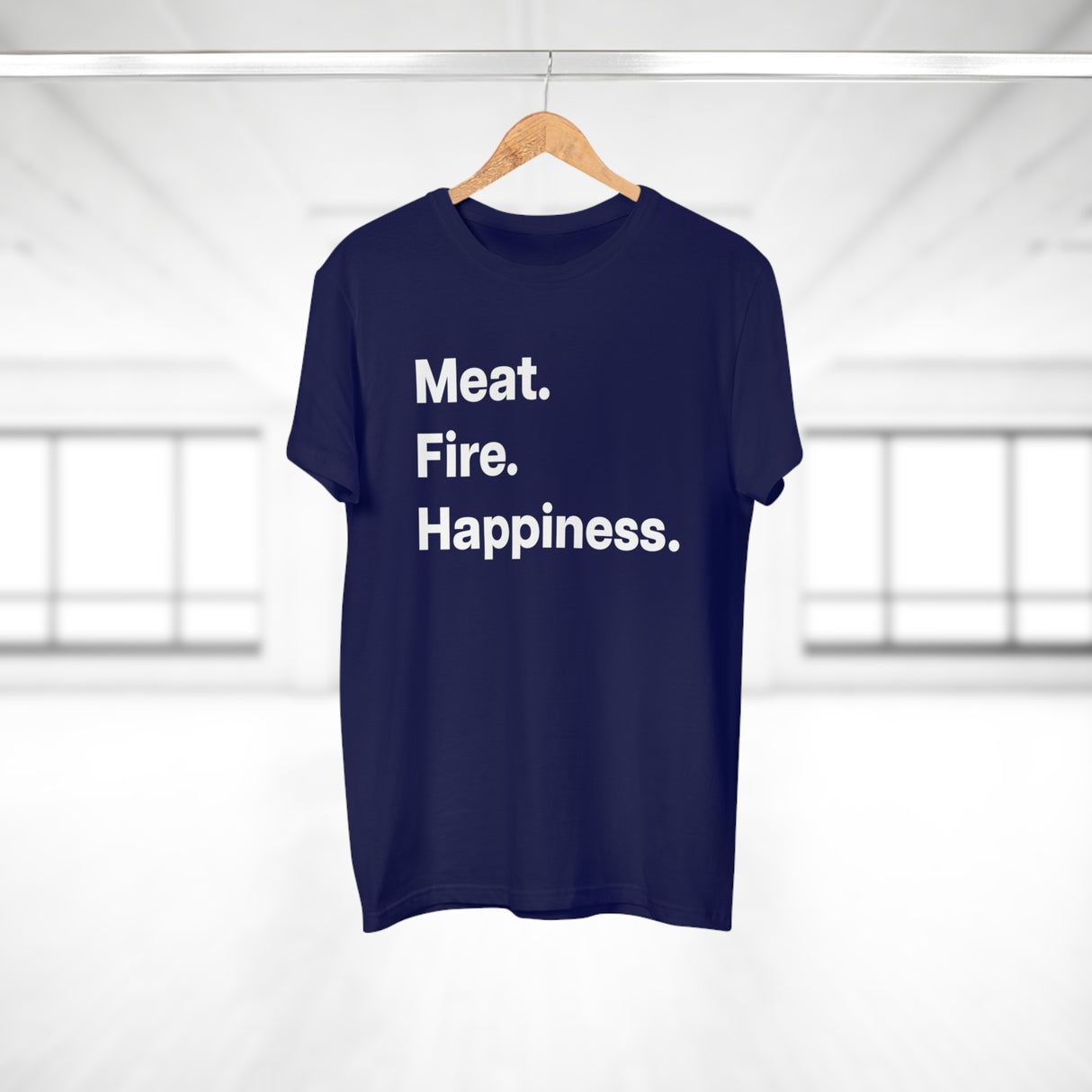Meat. Fire. Happiness.B. E190