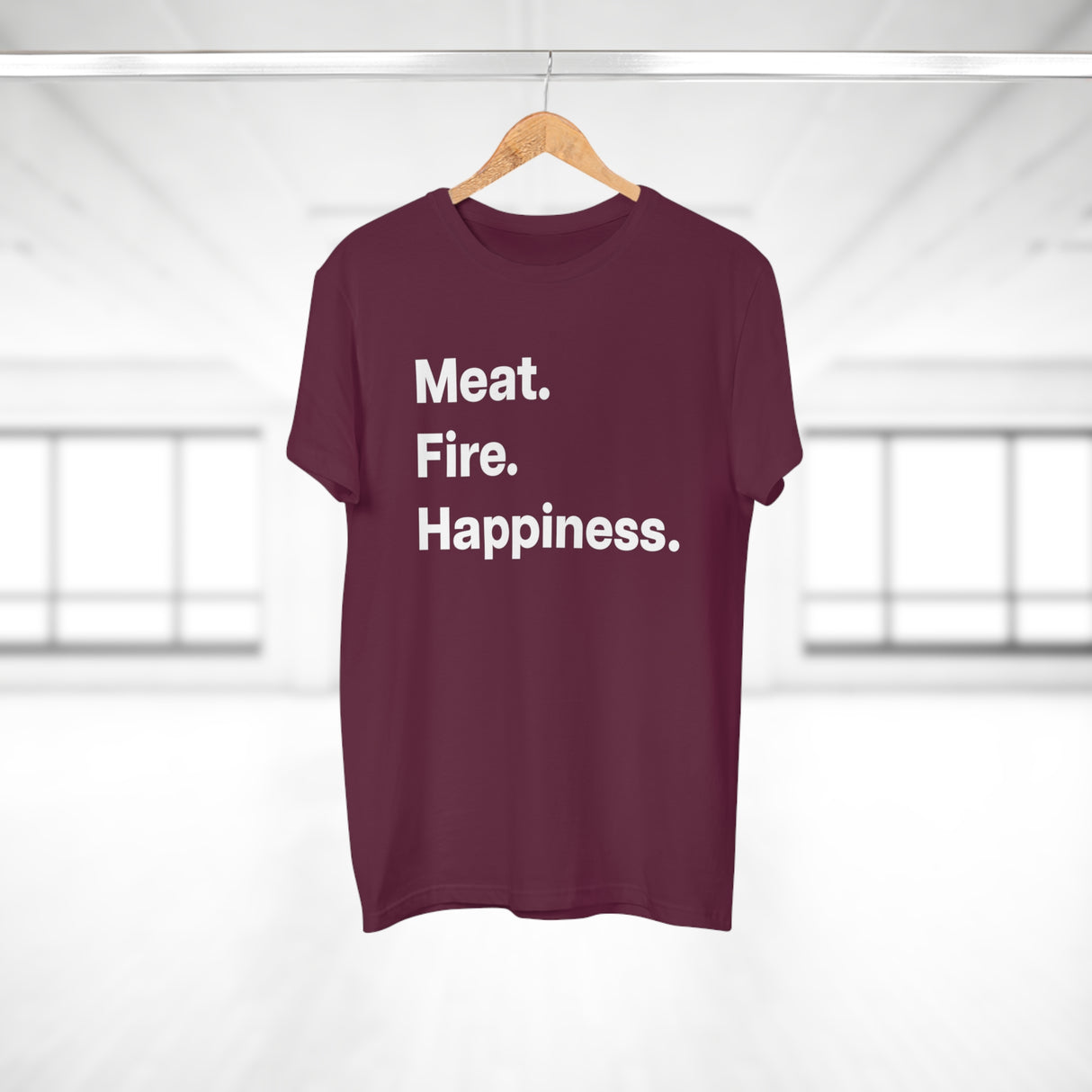 Meat. Fire. Happiness.B. E190