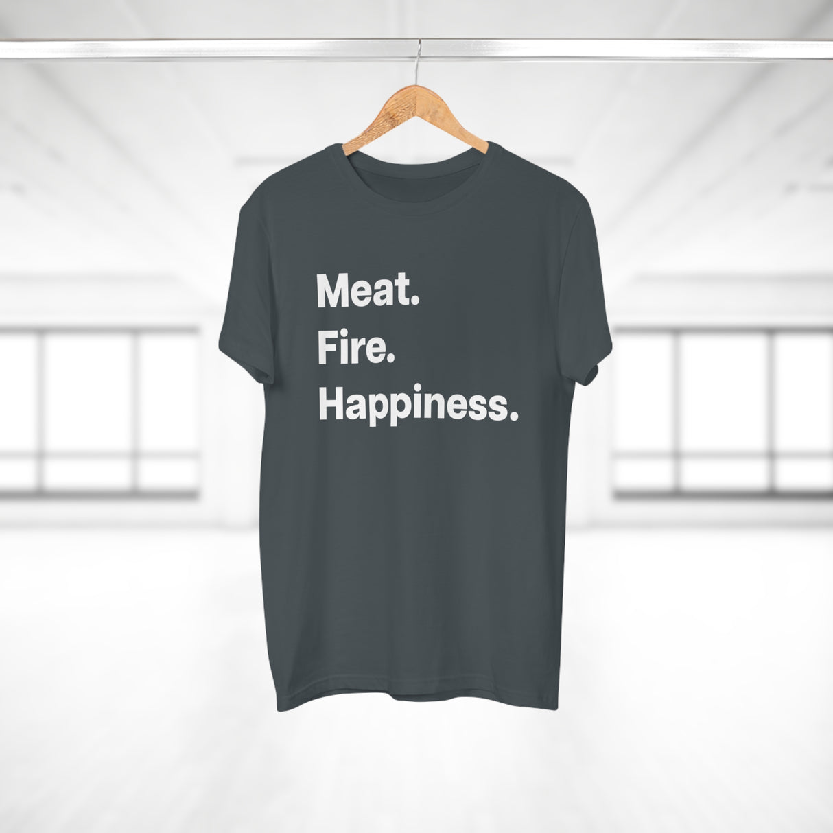 Meat. Fire. Happiness.B. E190