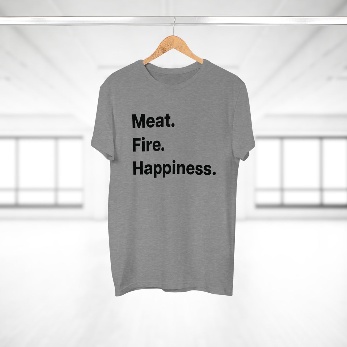 Meat. Fire. Happiness.B. E190