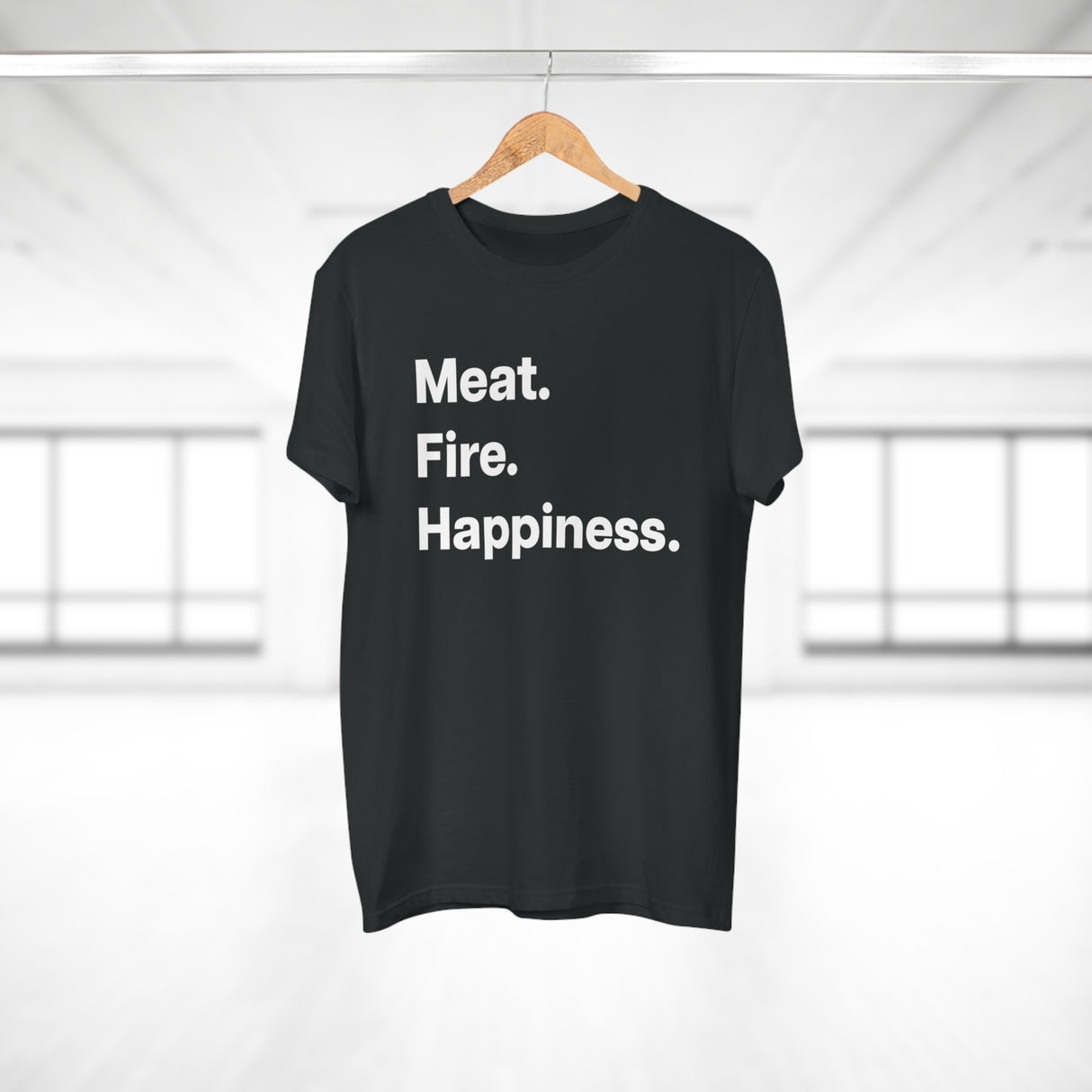 Meat. Fire. Happiness.B. E190