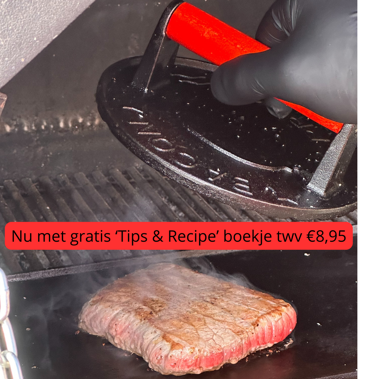 Gietijzeren 'Smashplate' ⌀18cm | Altijd de perfecte Sear