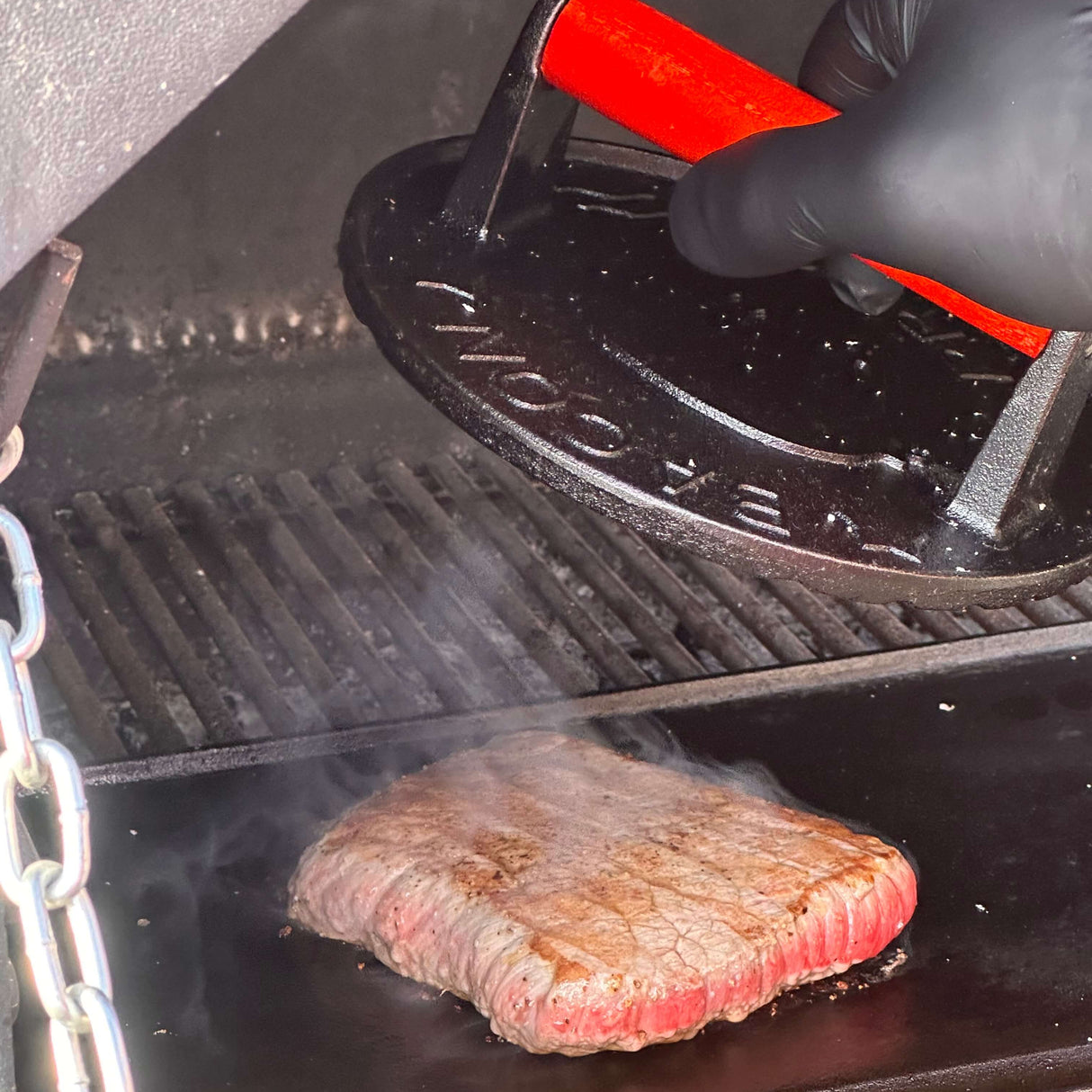 Gietijzeren 'Smashplate' ⌀18cm | Altijd de perfecte Sear