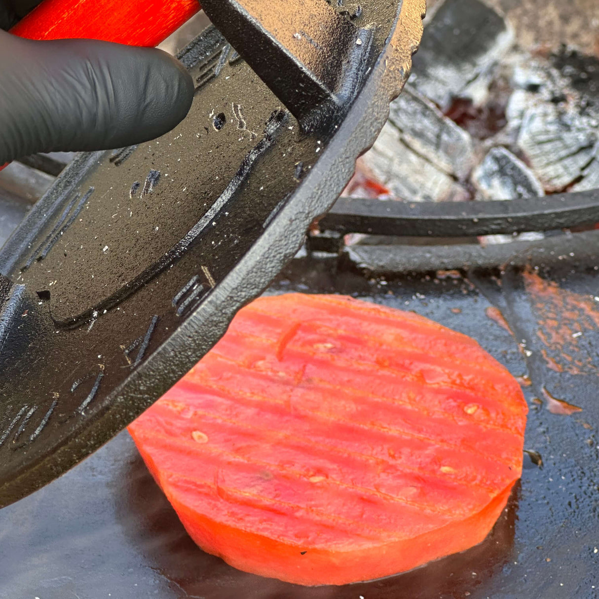 Gietijzeren 'Smashplate' ⌀18cm | Altijd de perfecte Sear