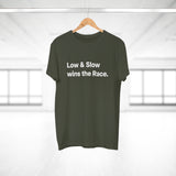 Low 'n slow wins the Race. E190