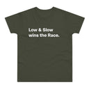 Low 'n slow wins the Race. E190