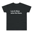 Low 'n slow wins the Race. E190