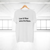 Low 'n slow wins the Race. E190