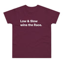 Low 'n slow wins the Race. E190